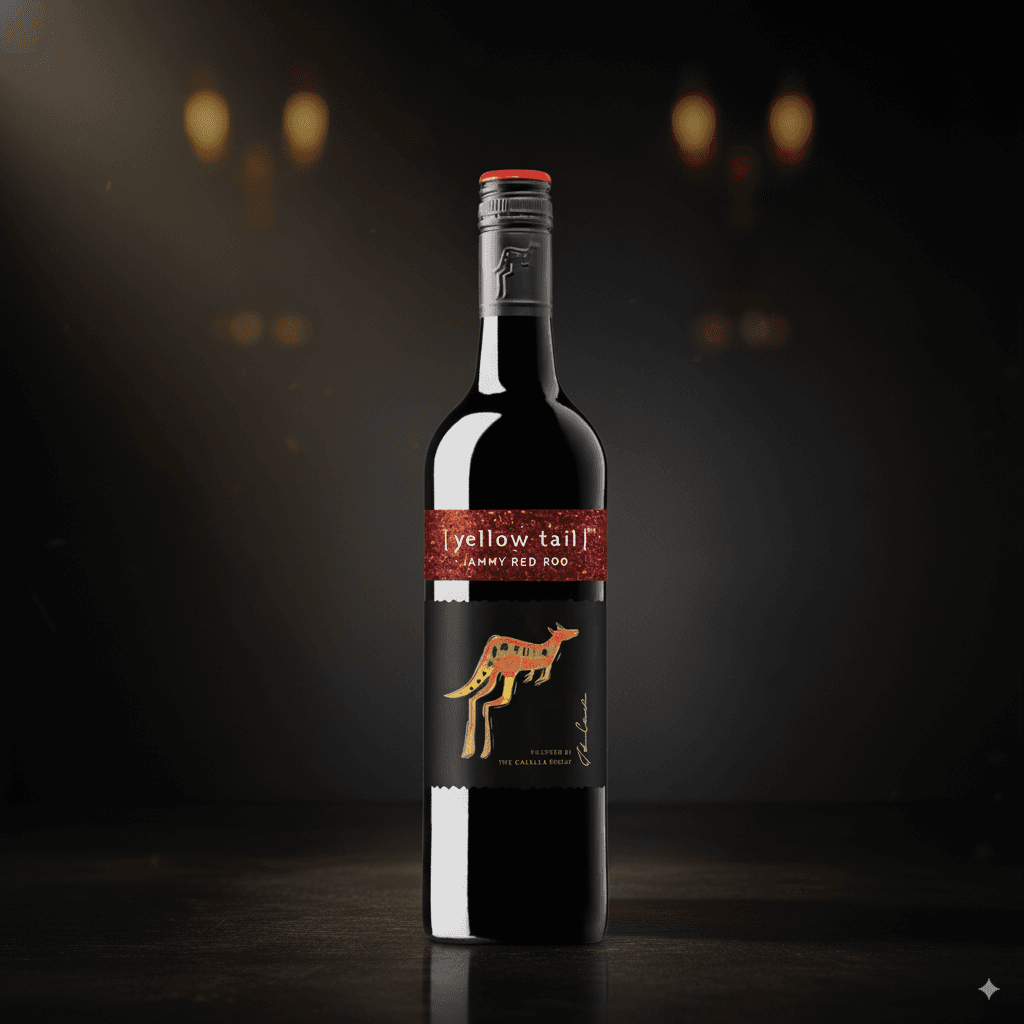 Yellow Tail Jammy Red Roo Wine